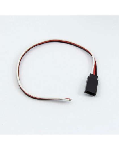 FUTABA FEMALE BATTERY CHARGE CONNECTOR WIRE (20cm) - UR46136 - ULTIMA
