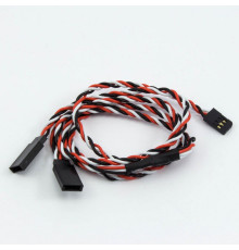 Connecteur Y Futaba câble tressé (60cm) - ULTIMATE - UR46215