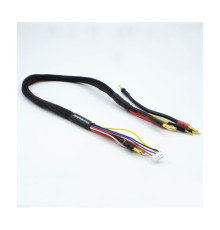 "2 x 2S CHARGE CABLE LEAD w/4mm & 5mm BULLET CONNECTOR (60cm) - UR465