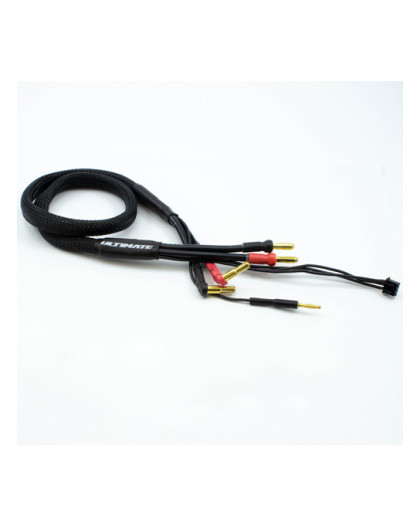2S CHARGE CABLE LEAD w/4mm & 5mm BULLET CONNECTOR (60cm) - UR46502 - 