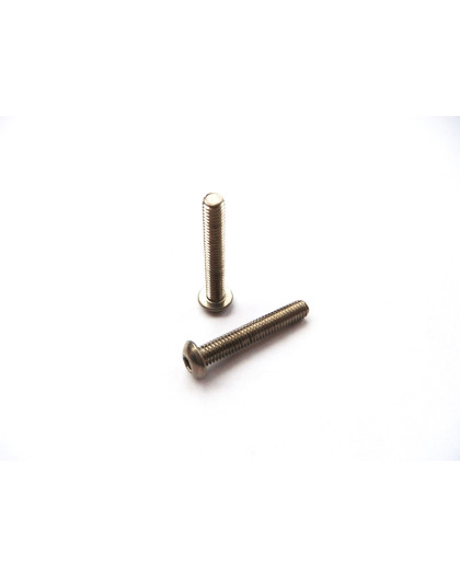  Titanium Hex Socket Button Head Screw M4x25 - 48058 - HIRO SEIKO