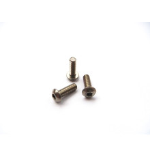  Titanium Hex Socket Button Head Screw M4x18 - 48162 - HIRO SEIKO