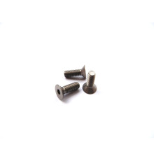  Titanium Hex Socket Flat Head Screw M4x14 (3) - 48194 - HIRO SEIKO