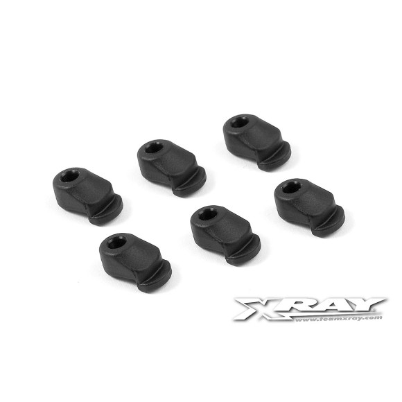 COMPOSITE CHASSIS WEIGHT HOLDER (6) - 331280 - XRAY