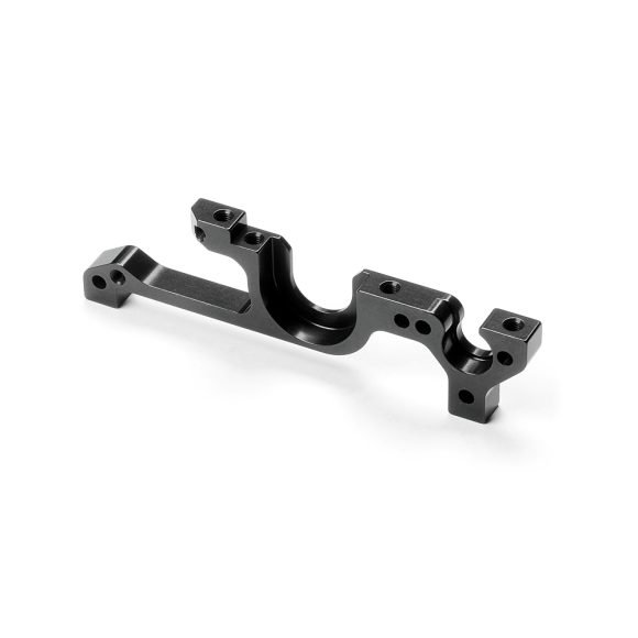 ALU LOWER BULKHEAD FRONT - LEFT – BLACK - XRAY - 332027