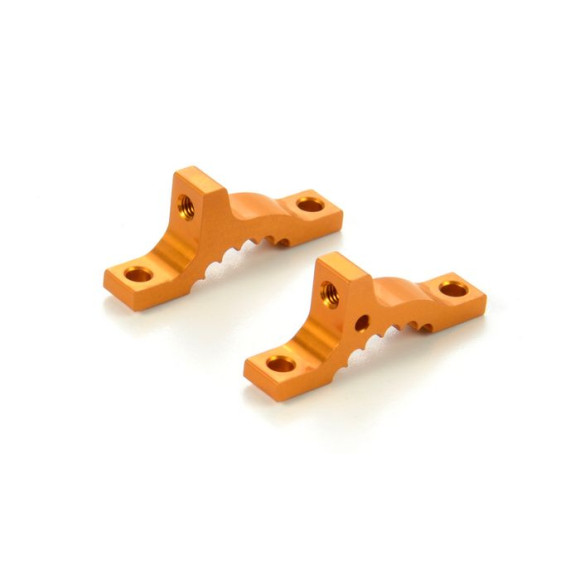 ALU UPPER CLAMP FRONT - SWISS 7075 T6 - (L+R) - 332035 - XRAY