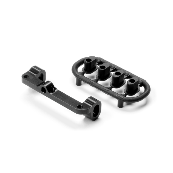 ALU UPPER ARM HOLDER -  RIGHT – BLACK - SET - XRAY - 332732