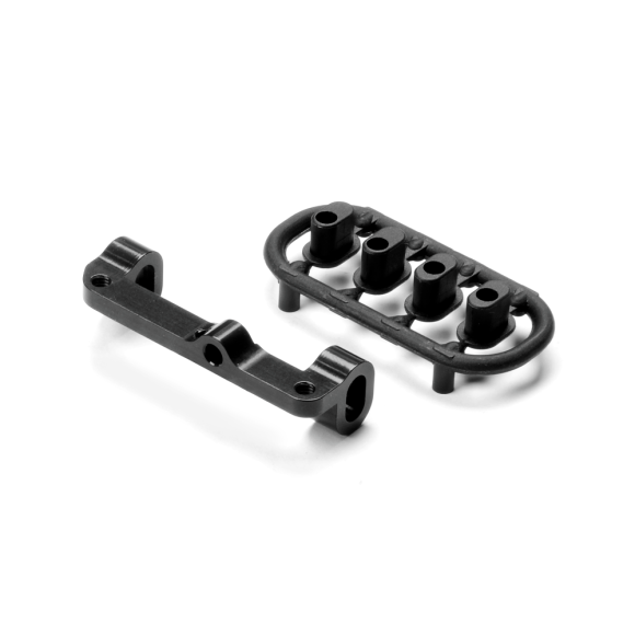 ALU UPPER ARM HOLDER -  LEFT - BLACK - SET - XRAY - 332742