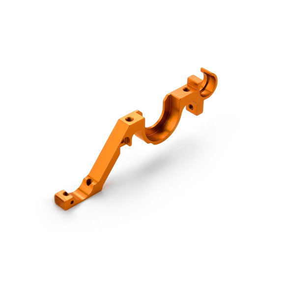 ALU LOWER BULKHEAD REAR - SWISS 7075 T6 - RIGHT - 333017 - XRAY