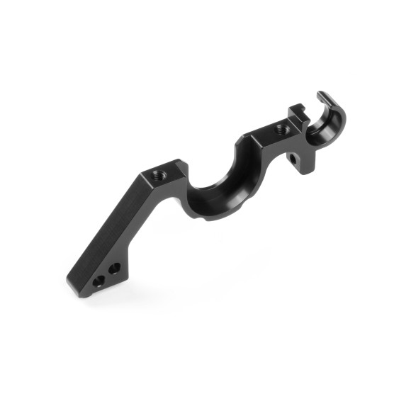 ALU LOWER BULKHEAD REAR - RIGHT - BLACK - XRAY - 333019