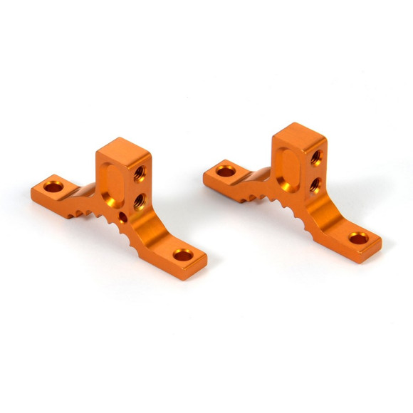 ALU UPPER CLAMP REAR - SWISS 7075 T6 - (L+R) - 333037 - XRAY