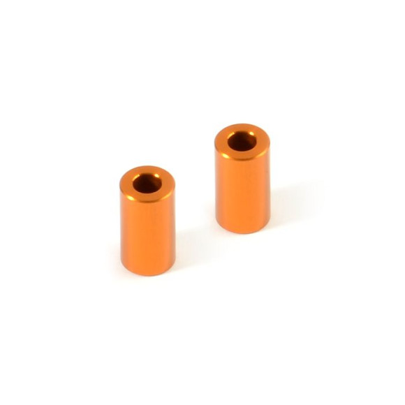 ALU MOUNT 3x6x10.5MM - ORANGE (2) - 333074-O - XRAY