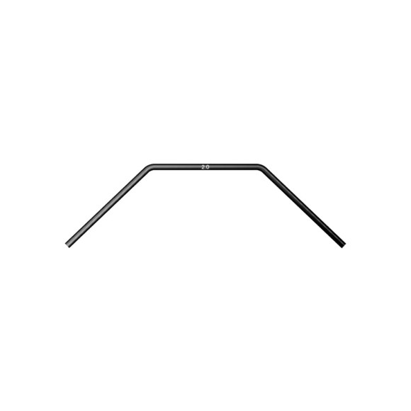 Barre anti-roulis arrière 2.0mm sur roulements - XRAY - 333480