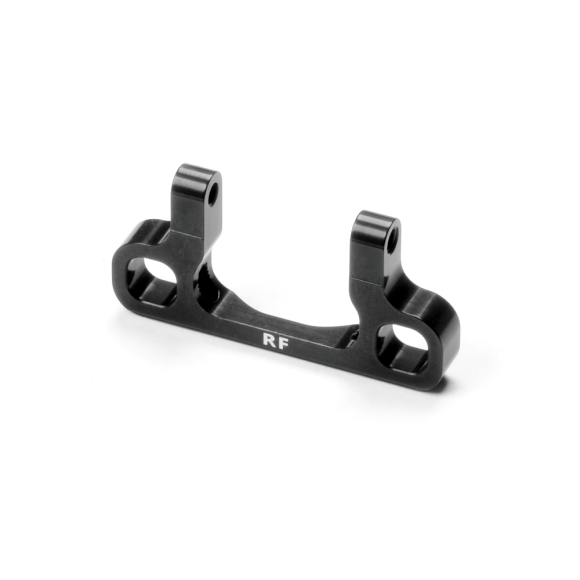 ALU REAR LOWER 1-PIECE SUSPENSION HOLDER - BLACK - RF - XRAY - 333713