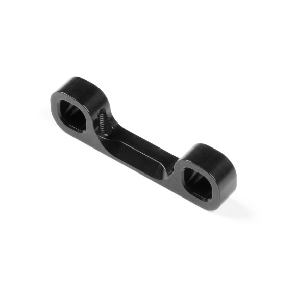 ALU REAR LOWER 1-PIECE SUSPENSION HOLDER BLACK - RF - XRAY - 333714