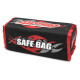 TEAM CORALLY - LIPO SAFE BAG - FOR 2 PCS 2S HARD CASE BATTER - C-9024