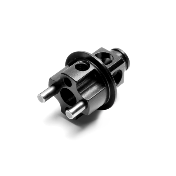 ALU LIGHTWEIGHT BRAKE DISK ADAPTER BLACK - XRAY - 334142
