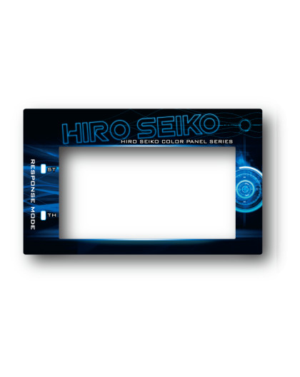 Cadre écran A Sanwa M12S - Bleu - HIRO SEIKO - 48031