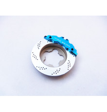  Aluminum Brake Disc EVO-II [T-Blue] - 48125 - HIRO SEIKO