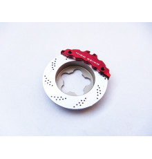  Aluminum Brake Disc EVO-II [Red] - 48122 - HIRO SEIKO