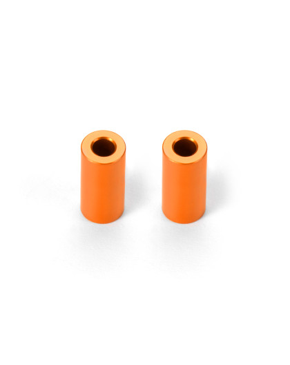 Rondelles alu 3x6x13mm - Orange (2) - XRAY - 303135-O