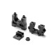 CENTER DIFF MOUNTING PLATE SET - HIGHER - GRAPHITE - XRAY - 354011-G