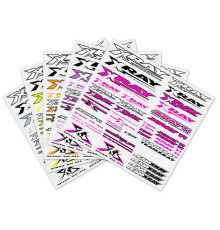 XRAY STICKERS FOR BODY - 5 DIFFERENT COLORS - 397320 - XRAY