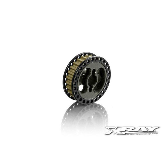 ALU BELT PULLEY 26T - MID-SIDE - SET - 335986 - XRAY