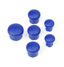 PLASTIC CAP FOR HANDLE ( SET - 3+2+1) BLUE - 195030 - HUDY