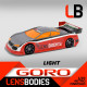 Carrosserie Lens 1/10 Nitro Goro Light - HOT RACE