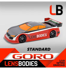 1/10 ONROAD BODY GORO STANDARD WEIGHT - HOT RACE