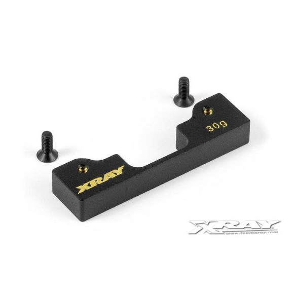 BRASS CHASSIS WEIGHT FOR NT1 30g - 336170 - XRAY