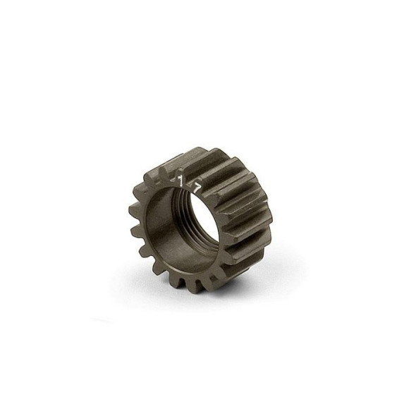 XCA ALU 7075 T6 HARDCOATED PINION GEAR - 17T (1ST) - 338517 - XRAY