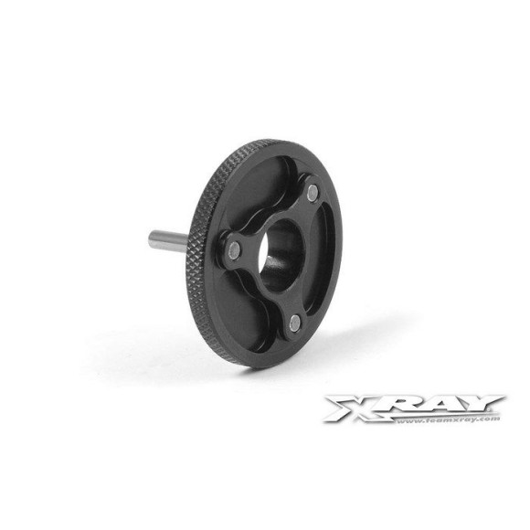 FLYWHEEL REVERSE - FLAT - ALU 7075 T6 - HARDCOATED - 30MM - 338534 - 