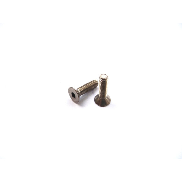  Titanium Hex Socket Flat Head Screw M4X15 - HIRO SEIKO - 48064