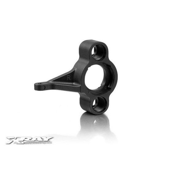 COMPOSITE STEERING BLOCK -1° KINGPIN RIGHT - 342212 - XRAY