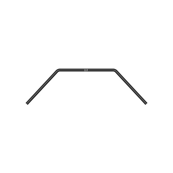 Barre anti-roulis avant 2.3mm - Courte - XRAY - 342483-S