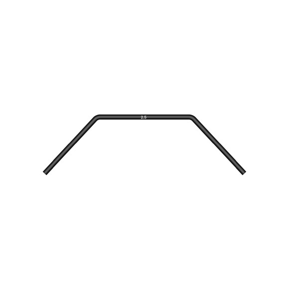 Barre anti-roulis avant 2.5mm - Courte - XRAY - 342485-S