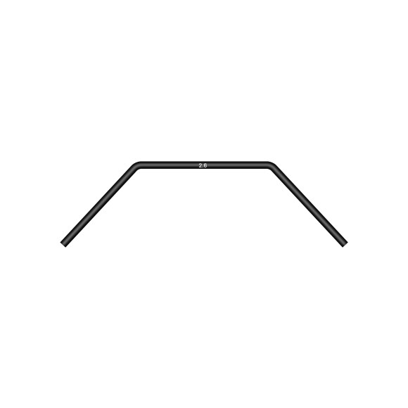 ANTI-ROLL BAR FRONT 2.6MM - SHORT - XRAY - 342486-S