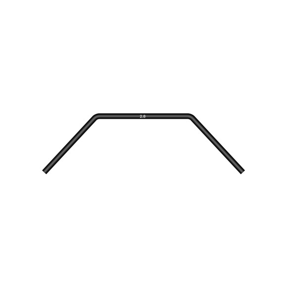 ANTI-ROLL BAR FRONT 2.8MM - SHORT - XRAY - 342488-S