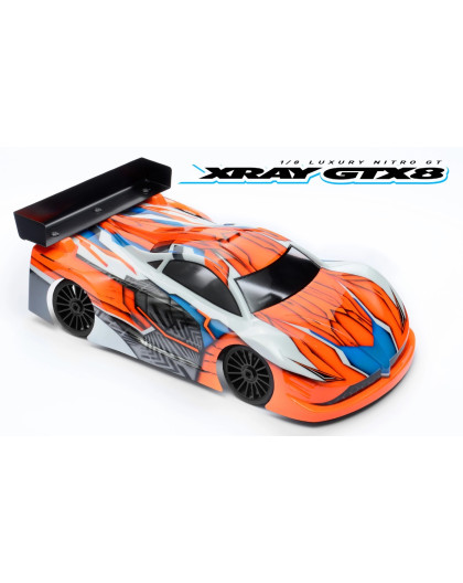 XRAY GTX'23 - 1/8 LUXURY NITRO ON-ROAD GT CAR - XRAY - 350504