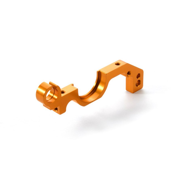 ALU LOWER BULKHEAD REAR - SWISS 7075 T6 - LEFT - 343025 - XRAY