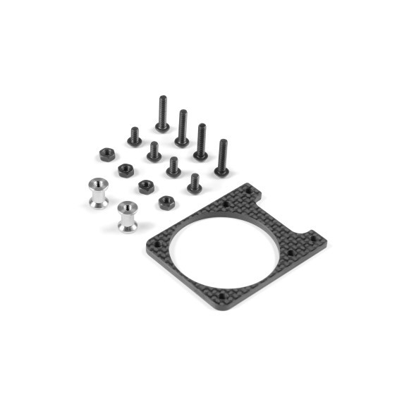 X8 GRAPHITE FAN HOLDER - SET - XRAY - 346132-S