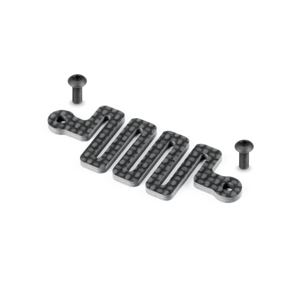 X8 CARBON FRONT UPPER WAVE BRACE - XRAY - 346140