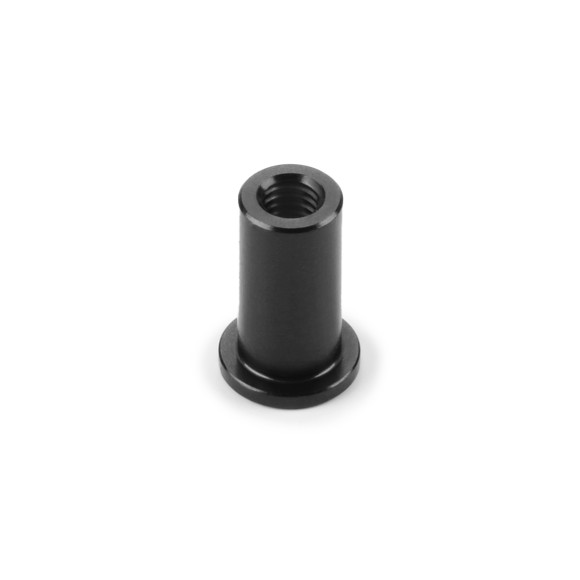 ALU STAND FOR RADIO PLATE - BLACK - SWISS 7075 T6 - XRAY - 346410