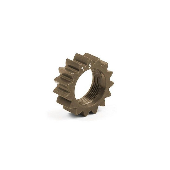 XCA ALU 7075 T6 HARD COATED PINION GEAR - 15T (1ST) - 348515 - XRAY