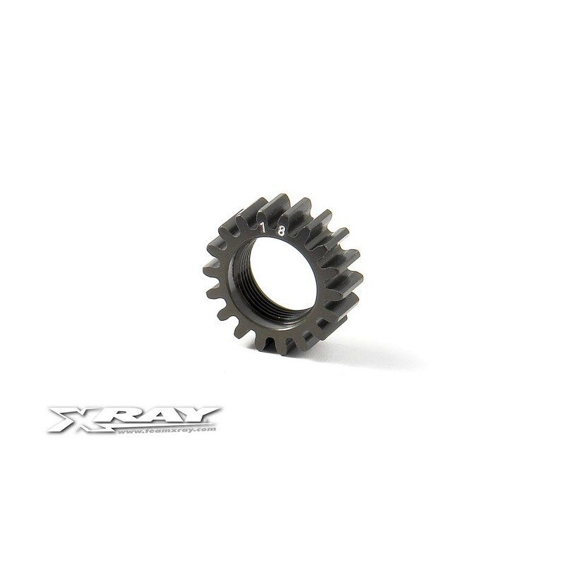 Pignon alu 18T (1ST) - XRAY - 348518