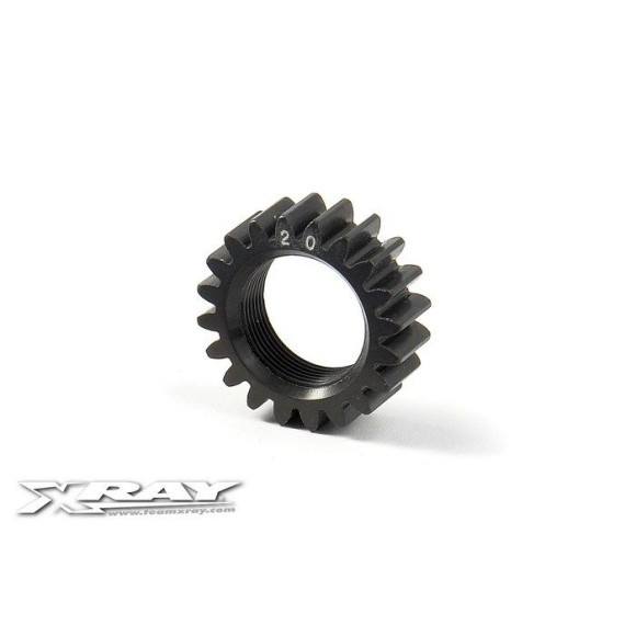 XCA ALU 7075 T6 HARD COATED PINION GEAR - 20T (2ND) - 348520 - XRAY