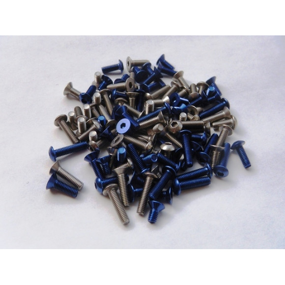  12R5.2 Titanium & Aluminum Hex Socket Screw Set - HIRO SEIKO - 69730