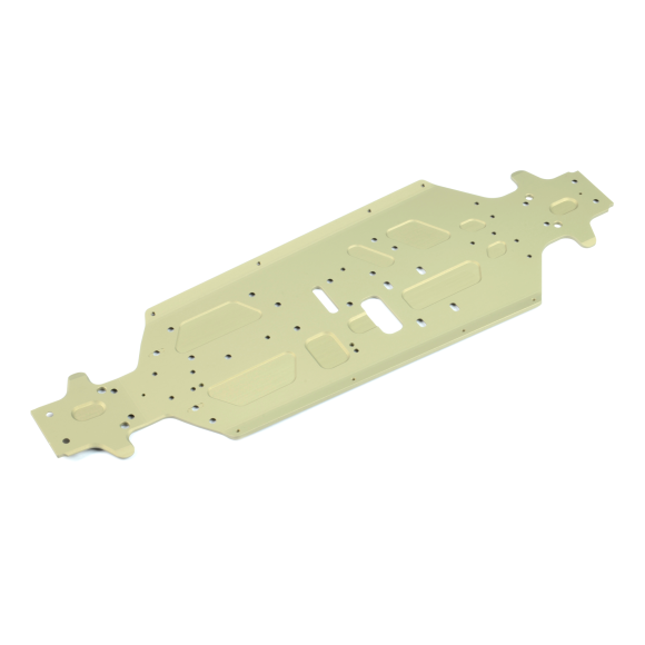 XB8'21 ALU CHASSIS - SWISS 7075 T6 (3MM) - XRAY - 351116